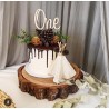 "One" cake topper