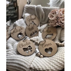 ROUND BAG TAG WITH CUSTOM...