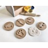 Mystery Pack Play Dough Stamps! (5 pack)