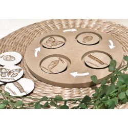 "LIFE CYCLE" Tray (ON ITS OWN)
