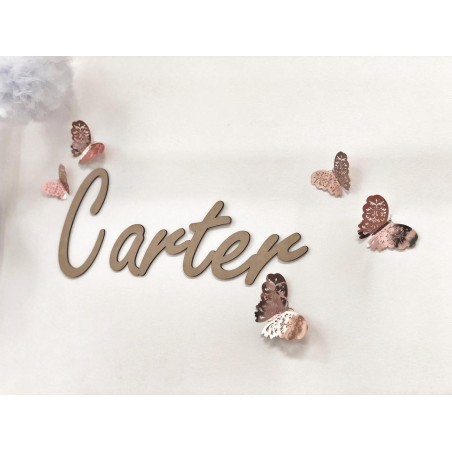 "CARTER" Style Wall Name $15