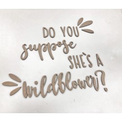 "do you suppose" wall script