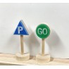 "ROAD SIGNS" 2 Pack - Go and Parking