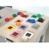 Play Table Insert "Duplo/Square" Colour Sorter