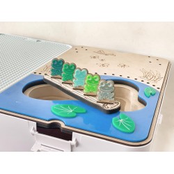 Kingdom Play Table "5 Frogs Pond Insert"