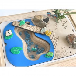 Kingdom Play Table "5 Frogs Pond Insert"