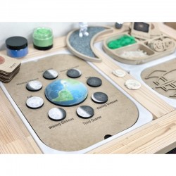 Moon Phases Puzzle/Insert