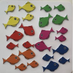 12 Acrylic fish