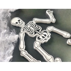 Skeleton - loose parts acrylic