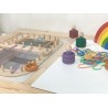 "Geo" style sensory learning board ! - fits all tables