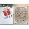 alphabet- CHRISTMAS themed letters , puzzle or just letters