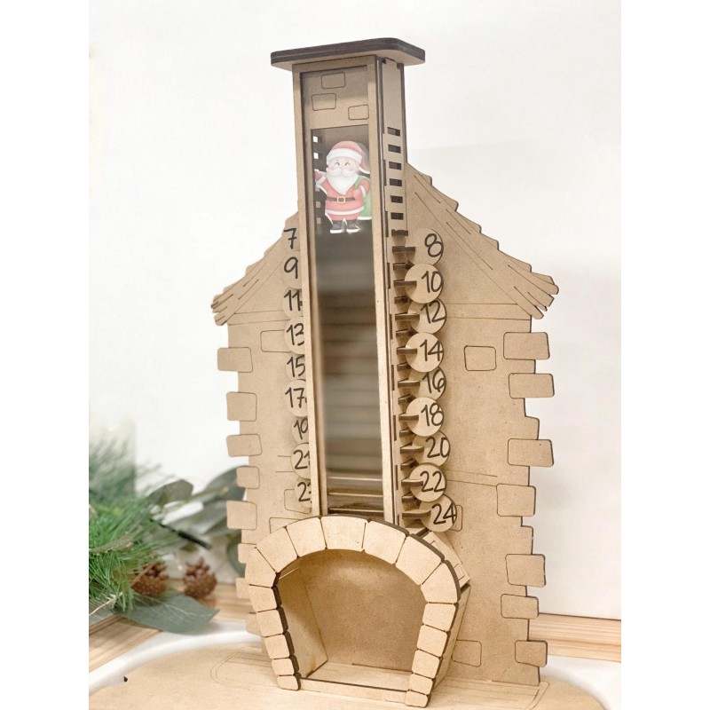 Santa Advent - chimney count down