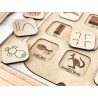 Indigenous, aboriginal, matching symbols set - insert