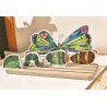 butterfly life cycle pieces / puzzle / insert loose pieces - "hungry caterpillar theme"