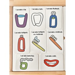 dental week - play dough prompt cards