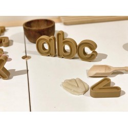 PUZZLE - Lower case SENSORY letters - eco letters