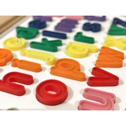 PUZZLE - Lower case SENSORY letters - eco letters