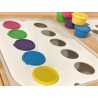 round - colour sorting container  insert