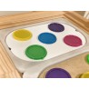 round - colour sorting container  insert