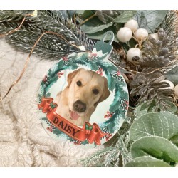 "PET" Photo bauble